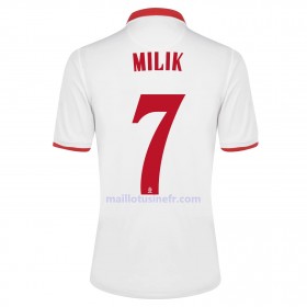 Maillot de Foot Pologne Milik 7 Domicile UEFA EURO 2020